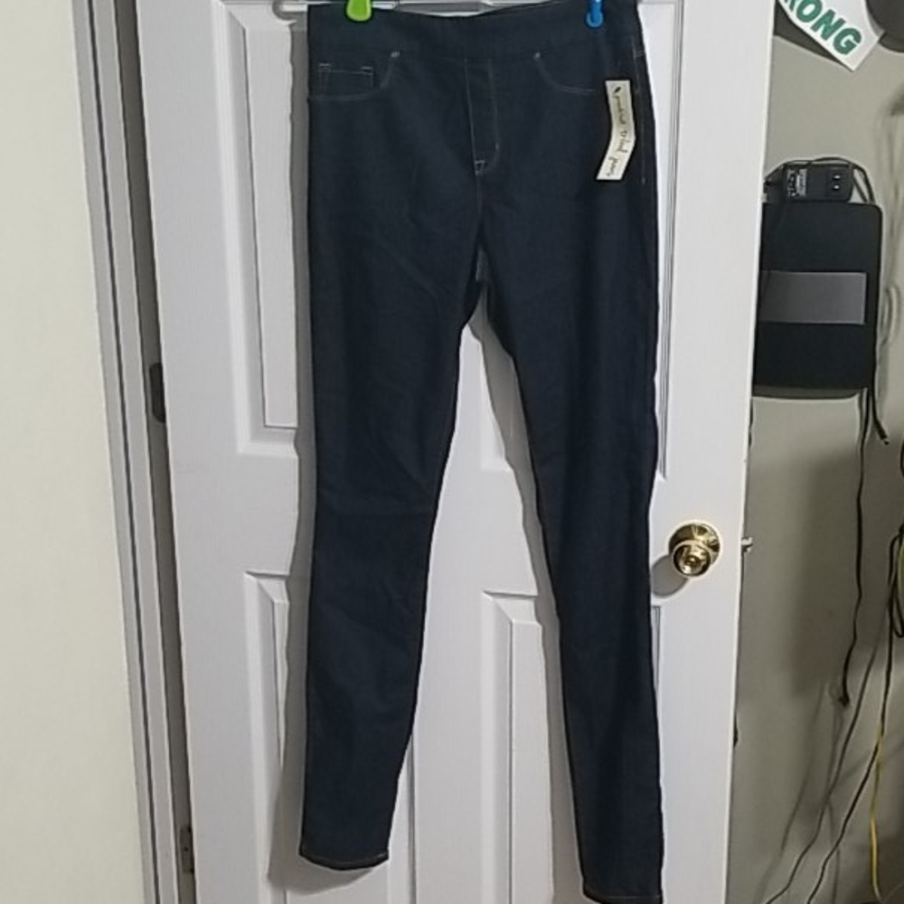 Tribal Women's Dark Blue Jeggings